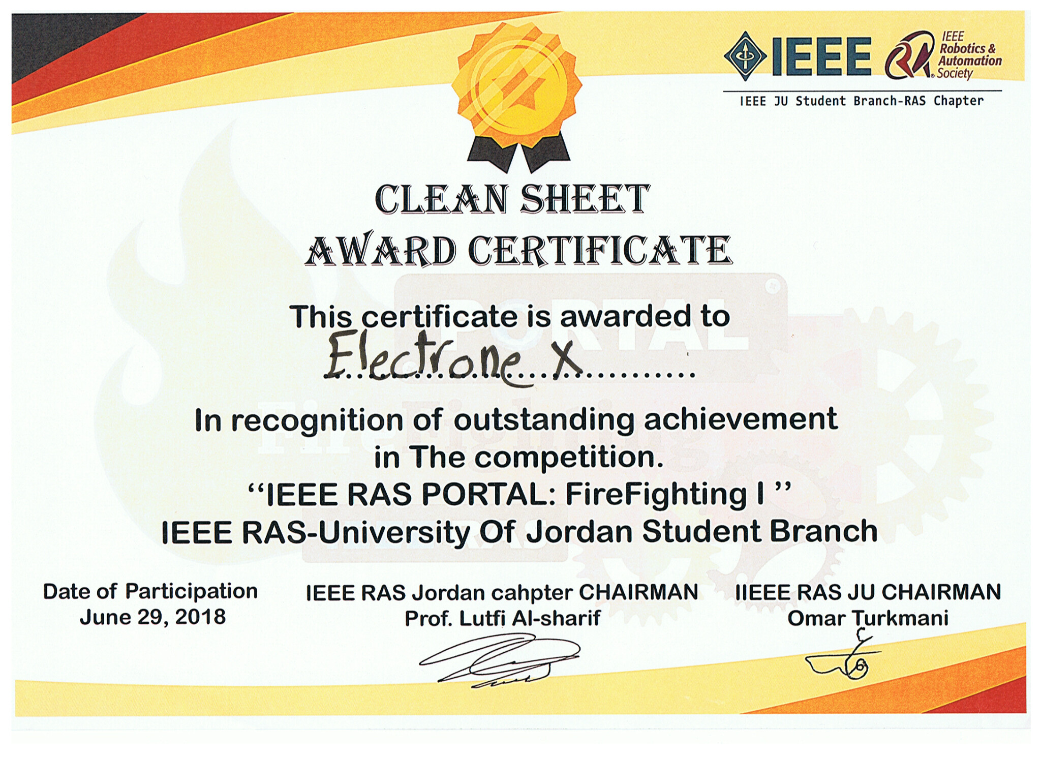 IEEE RAS Portal: FireFighting I - photo 6